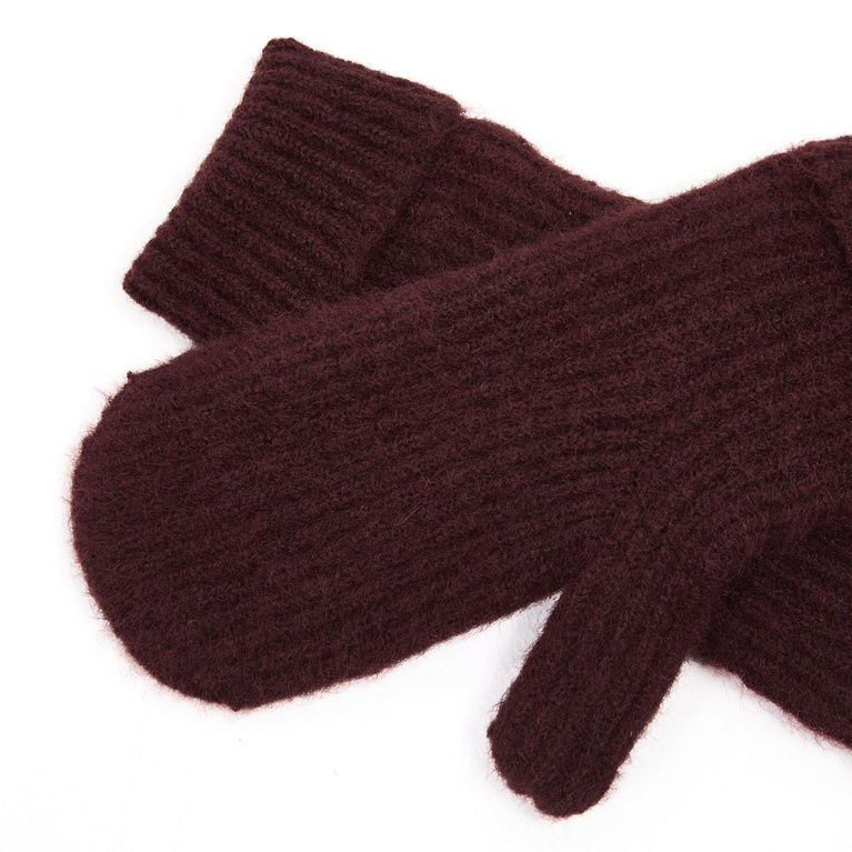 Rib-knit mittens "Fay Thumb"
